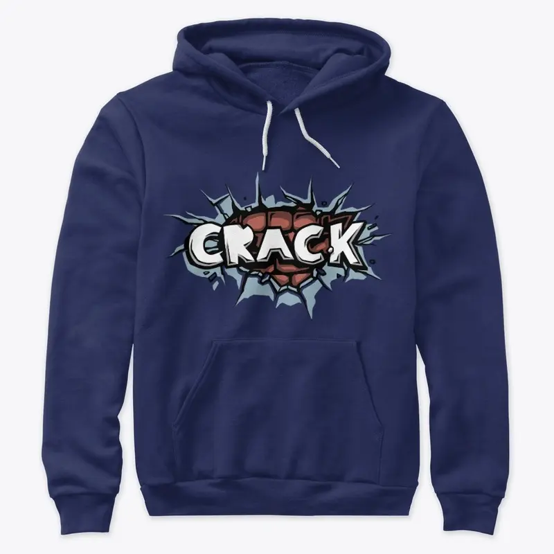 CRACK Premium Pullover Hoodie