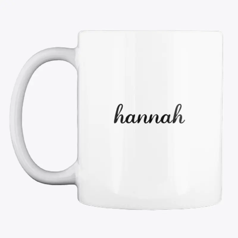 'Hannah' Mug