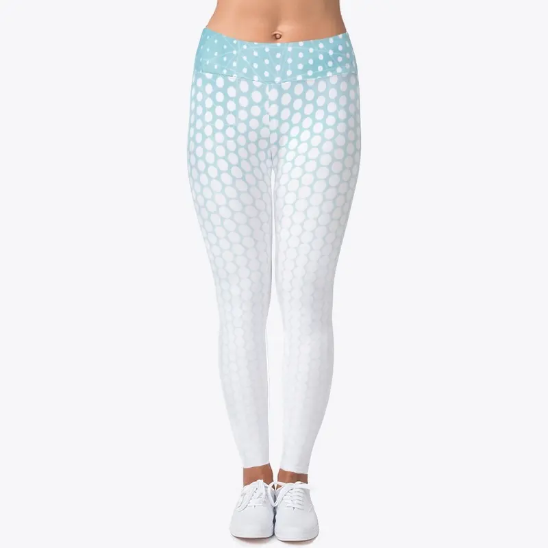 Blue Circle Legging