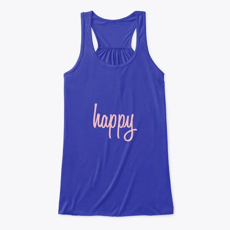 Rose Happy Tank Top